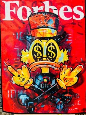 Forbes-Inspired Scrooge McDuck Rug  24”X30”

$50💰💸🤬